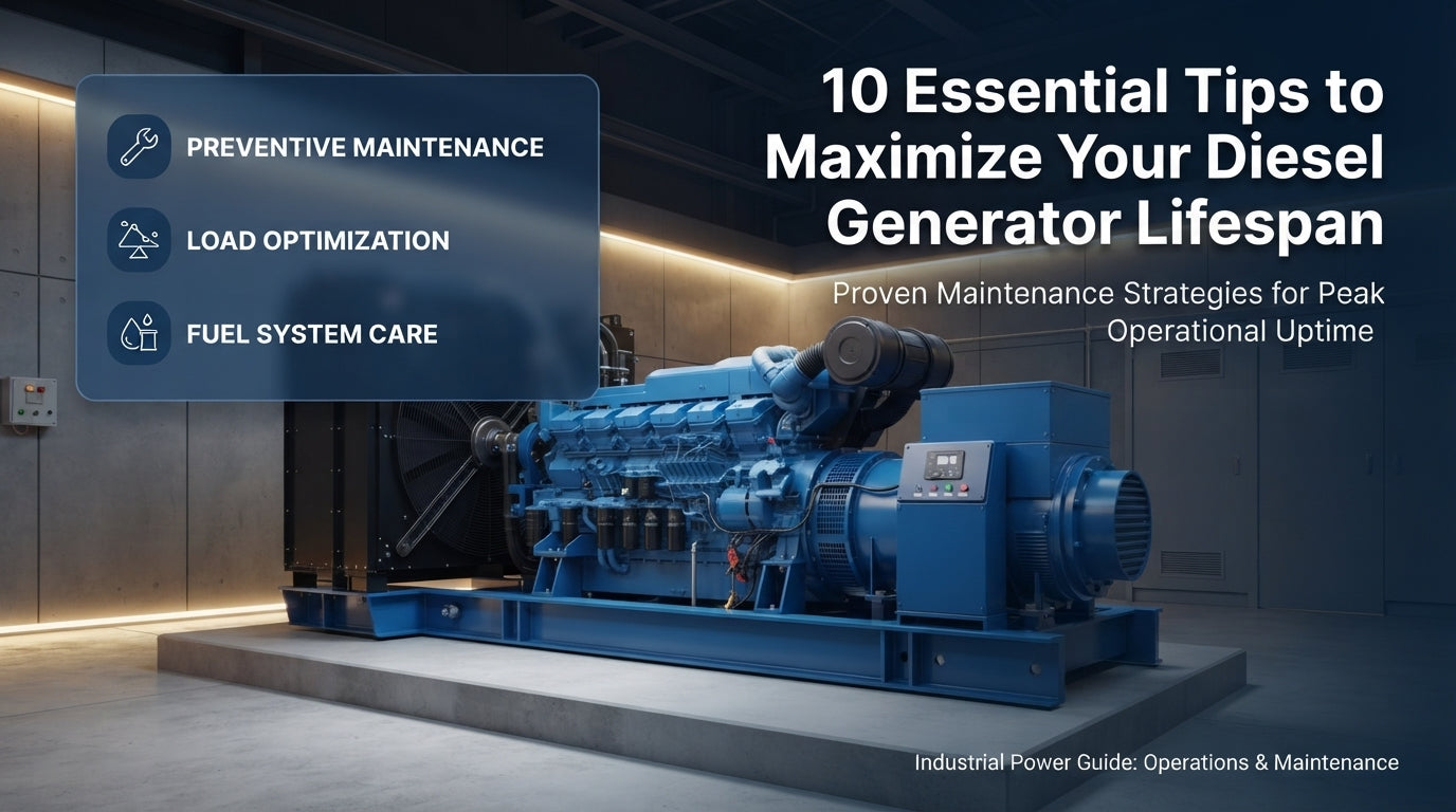 10 Essential Tips to Maximize Your Diesel Generator Lifespan