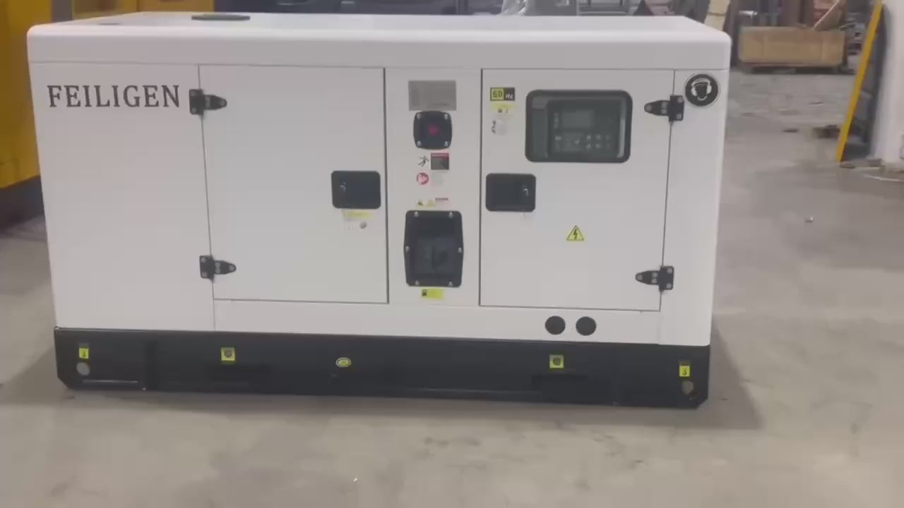 YUNNEI Engine Silent Type Generators Water Cooled 50HZ 380V Three Phase Low Noise 40kw 48kw 60kw 68kw 96kw Generators